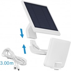 Solar Προβολέας LED 12W 1500lm με Φωτοκύτταρο και Ανιχνευτή Κίνησης 5-1201